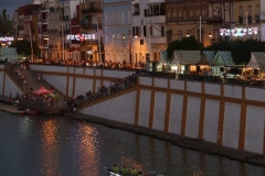SEVILLA. 23.7.16. Regata de remo, con motivo de la Vela de Triana. FOTO: VANESSA GOMEZ. archsev