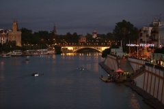 SEVILLA. 23.7.16. Regata de remo, con motivo de la Vela de Triana. FOTO: VANESSA GOMEZ. archsev